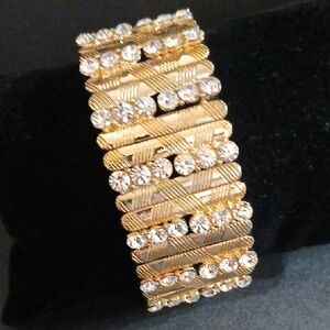 Gold Crystal Bracelet